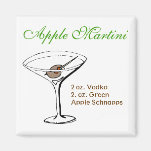 Apple Martini Magnet
