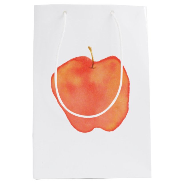 Apple Medium Gift Bag (Front)