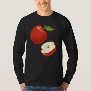 Apple Motif  Fruit Fruit  Healthy Apple T-Shirt