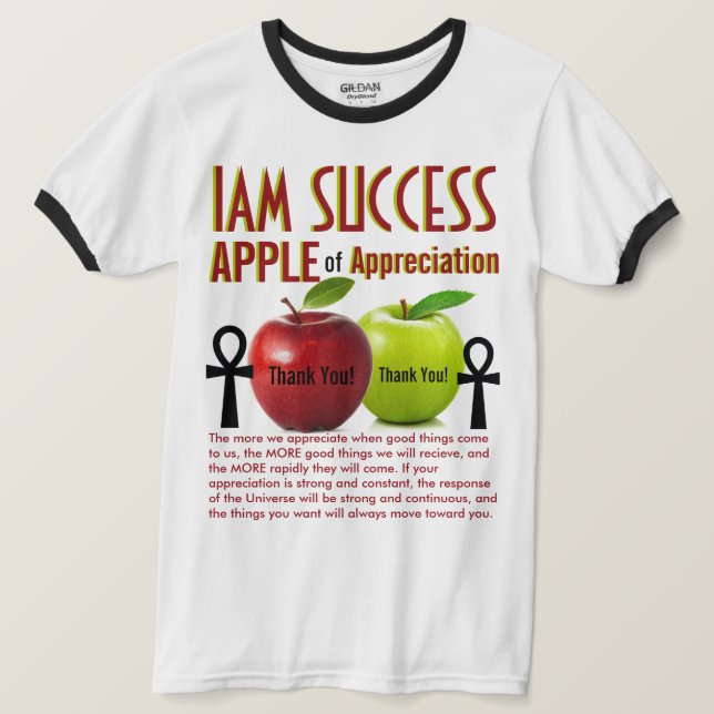 APPLE of APPRECIATION T-Shirt (Design Front)