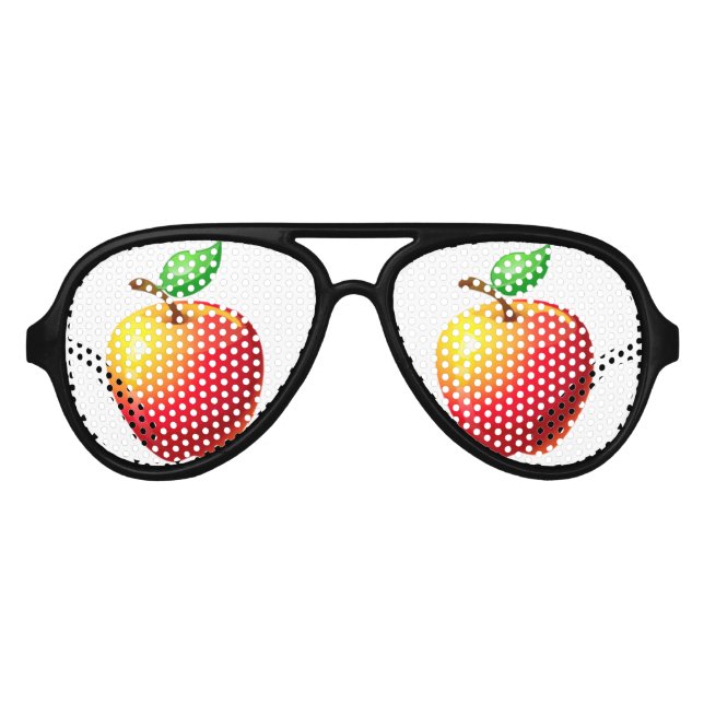 Apple of My Eye Aviator Sunglasses (Front)