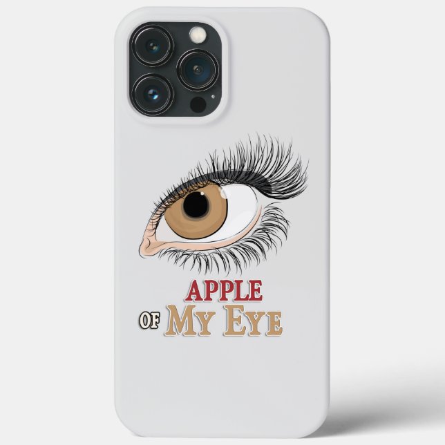Apple of My Eye Eyelashes Art Case-Mate iPhone Case (Back)