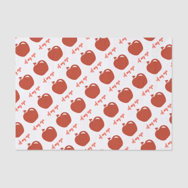 Apple of my eye merchandise tissue paper (Front)