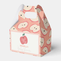 Apple of my Eye Pink Girl Baby Shower