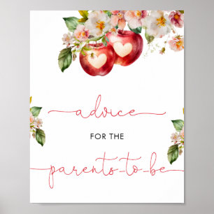 Apple of Our Eye Advice Sign