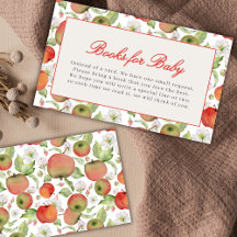 Apple Of Our Eye Baby Shower Books For Baby Card
