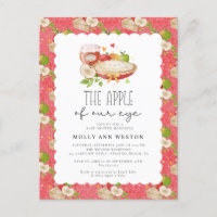 Apple of our Eye Baby Shower Invitation 