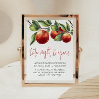 Apple of Our Eye Baby Shower Late Night Diapers