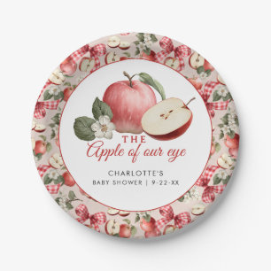 Apple of Our Eye Baby Shower Paper Plates