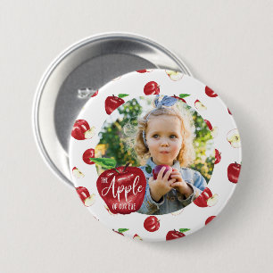 Apple of Our Eye, Birthday Girl, Boy 7.5 Cm Round Badge