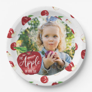 Apple of Our Eye, Birthday Party Any Age Paper Plate