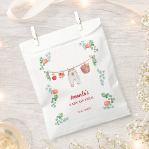 Apple Of Our Eye Garden Clothesline Baby Shower Favour Bags