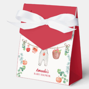 Apple Of Our Eye Garden Clothesline Baby Shower Favour Box