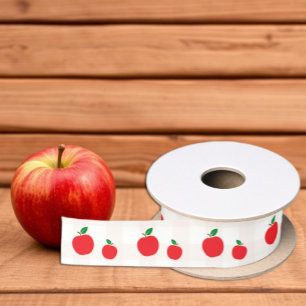 Apple Of Our Eye Girls Birthday Satin Ribbon