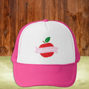 Apple Of Our Eye Girls Birthday Trucker Hat