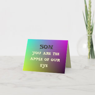 'Apple of Our Eye" Graduation Cards