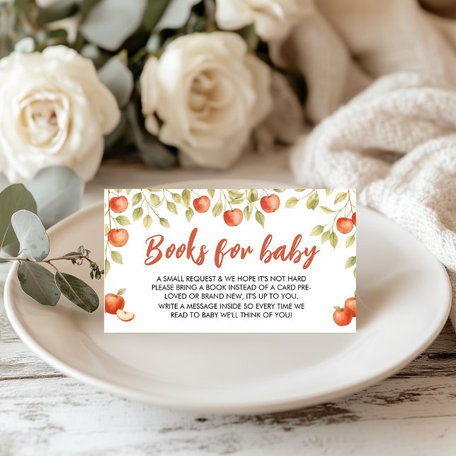 Apple of Our Eye Insert Books for Baby Card (Creator Uploaded)