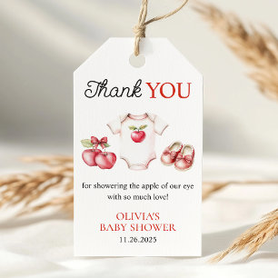 Apple of Our Eye Orchard Harvest Baby Shower Favou Gift Tags