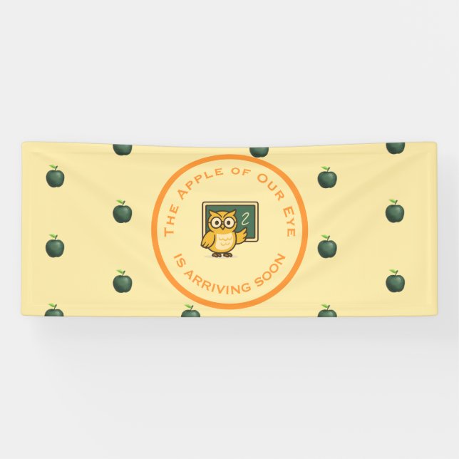 Apple of Our Eye Teacher Banner (Horizontal)