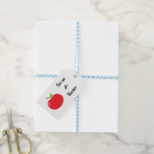 Apple of Your Eye – Cute Red Fruit Cartoon Gift Tags
