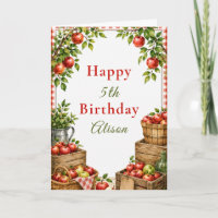 Apple Orchard Birthday