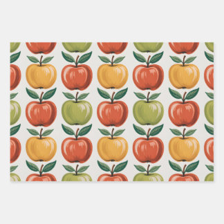 Apple Orchard Wrapping Paper Sheet