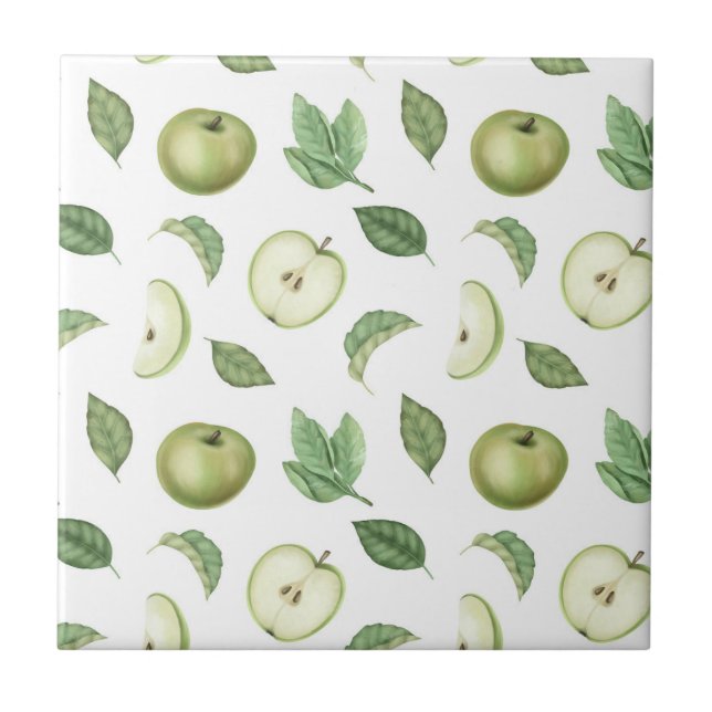 Apple Pattern Tile (Front)