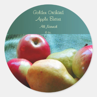 Apple Pear Delight Canning Labels