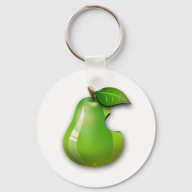 Apple Pear Key Ring (Front)