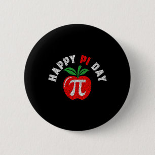 Apple Pi Day 3.14 Math Teacher Student Geek Nerd G 6 Cm Round Badge