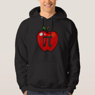 Apple Pi Day Math Lover Teacher Student 3 14 Apple Hoodie