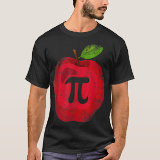 Apple Pi Day Math Lover Teacher Student 3.14 Apple T-Shirt