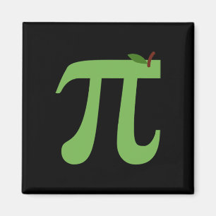 Apple Pi Funny Maths Pi Day Pie Joke For Math Love Magnet
