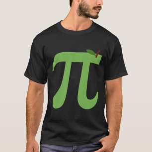 Apple Pi Funny Maths Pi Day Pie Joke For Math Love T-Shirt