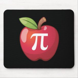 Apple Pi - Math Lovers' Math Teachers Pi Day  Mouse Mat
