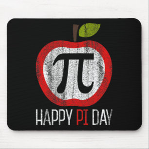 Apple Pi Shirt Math Mouse Mat