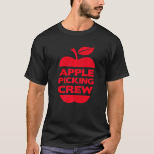 Apple Picking Crew Cute Family Harvest Autumn T-Shirt