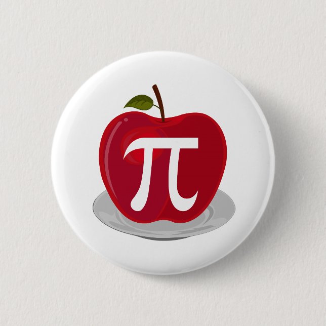 Apple Pie 6 Cm Round Badge (Front)