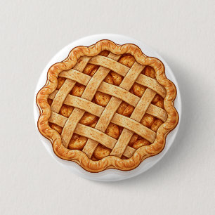 Apple Pie 6 Cm Round Badge
