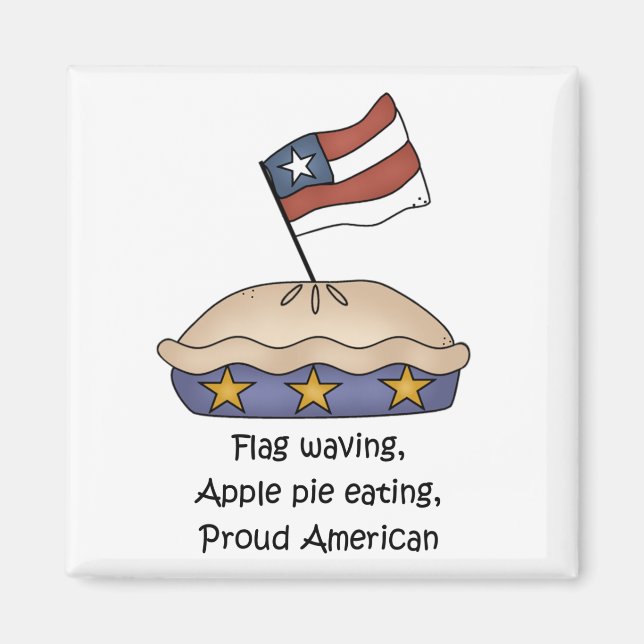 Apple Pie American magnet (Front)
