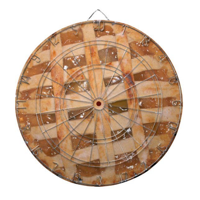 Apple Pie Baked Dartboard (Front)