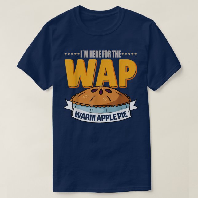 Apple Pie Cake Baker Baking Cupcake Cooking  T-Shirt (Design Front)