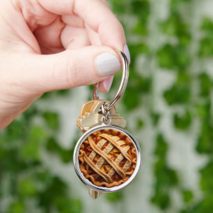 Apple Pie Key Ring