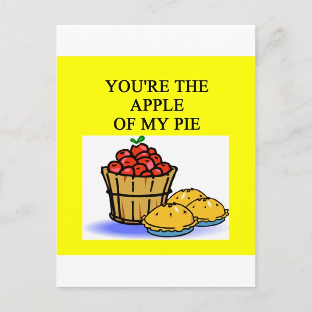 APPLE pie lovers Postcard (Front)