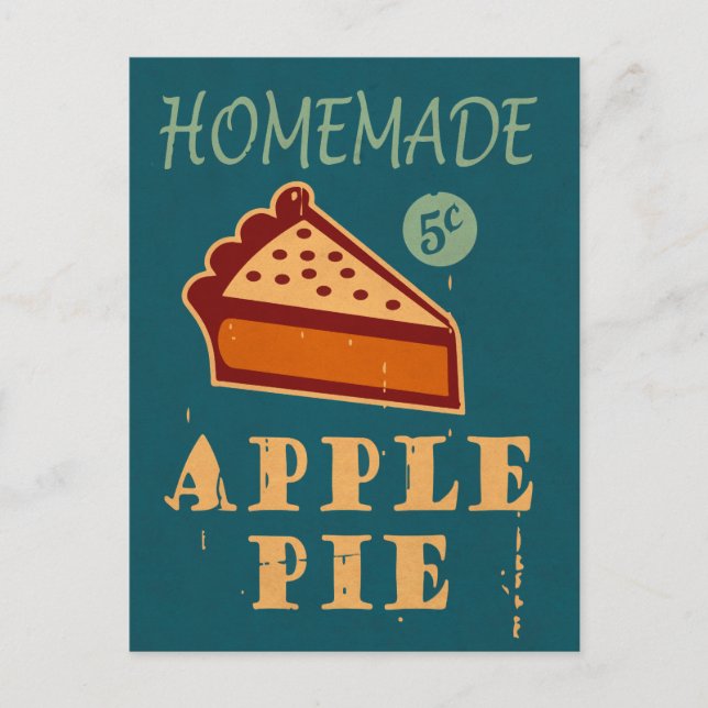 Apple Pie Postcard (Front)