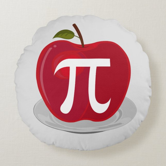 Apple Pie Round Cushion (Front)