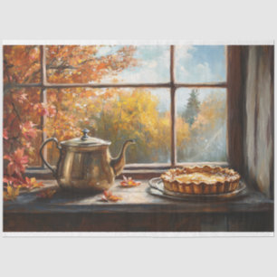 Apple Pie Rustic Kitchen Setting Tissue Paper