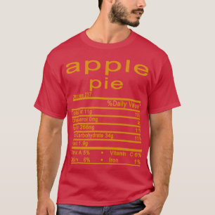 apple pie thanksgiving christmas matching T-Shirt