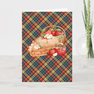 Apple Pie Time Blank  Card