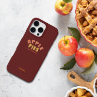 Apple Pies Vibes Personalise Name Phone Case